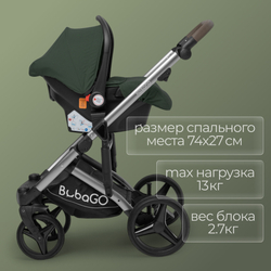 Модульная коляска BubaGO Rosano 3в1