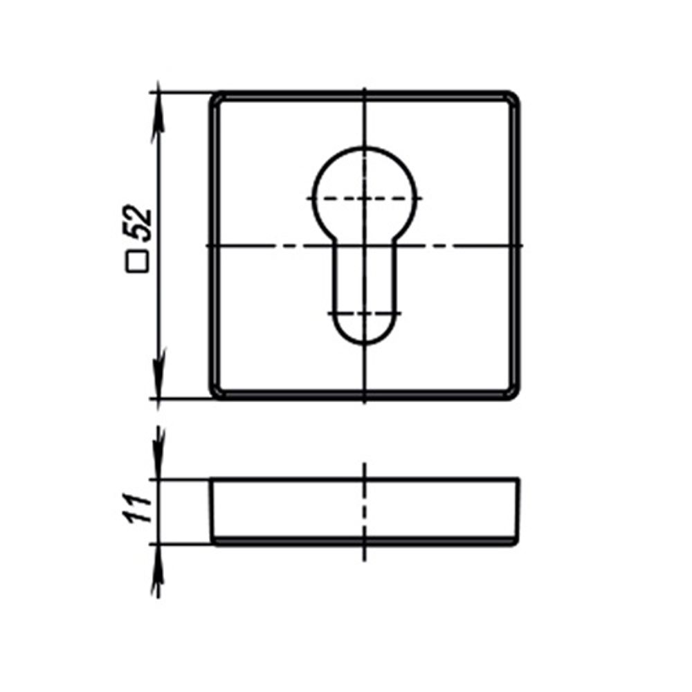 Накладка ARMADILLO CYLINDER ET USQ FSG флорентийское золото /60829/