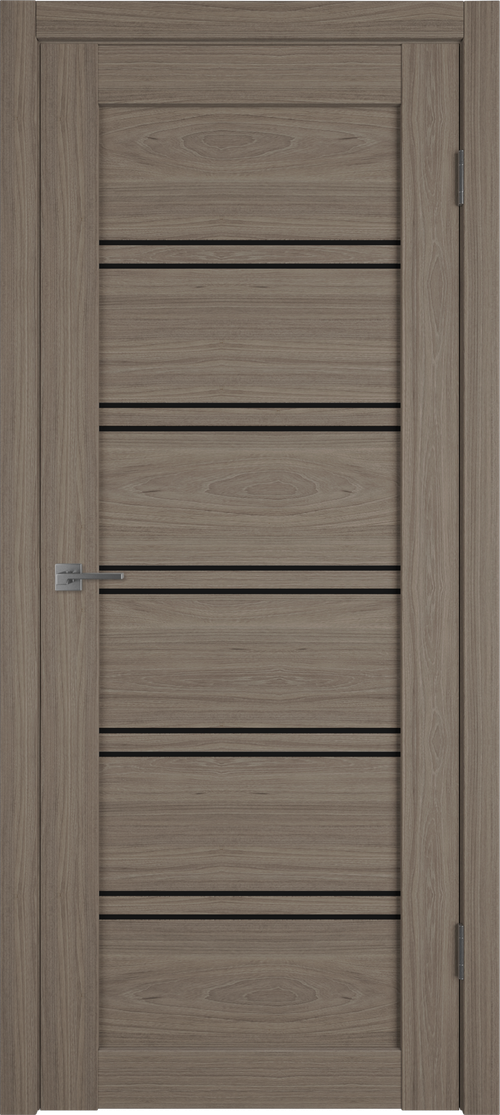 Дверь Atum Pro 28 / Brun Oak / Black Gloss / Владимирские двери