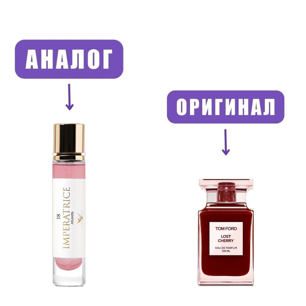Atlantis IMPERATRICE №18 edp13ml (версияTomFordLostCherry )