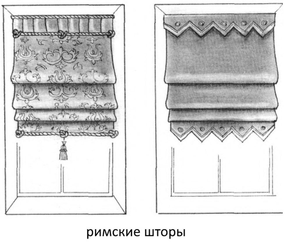 Карниз для римских штор "Симпл-Лип" веревочный с подъемным механизмом, длина 85 см