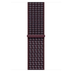 Умные часы Apple Watch Series 12 GPS, 42mm, Black Aluminum Case with Burgundy Plaid Sport Loop