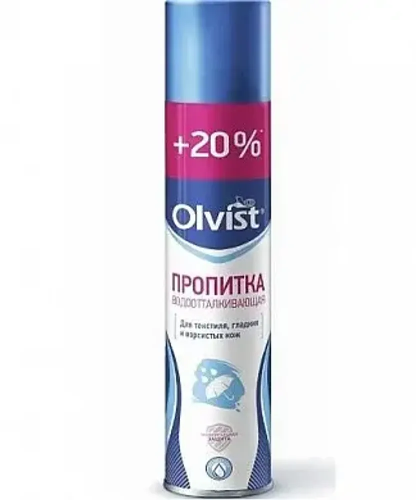 Пропитка водоотталкивающая Olvist, 300мл Пропитка водоотталкивающая Olvist, 300мл
