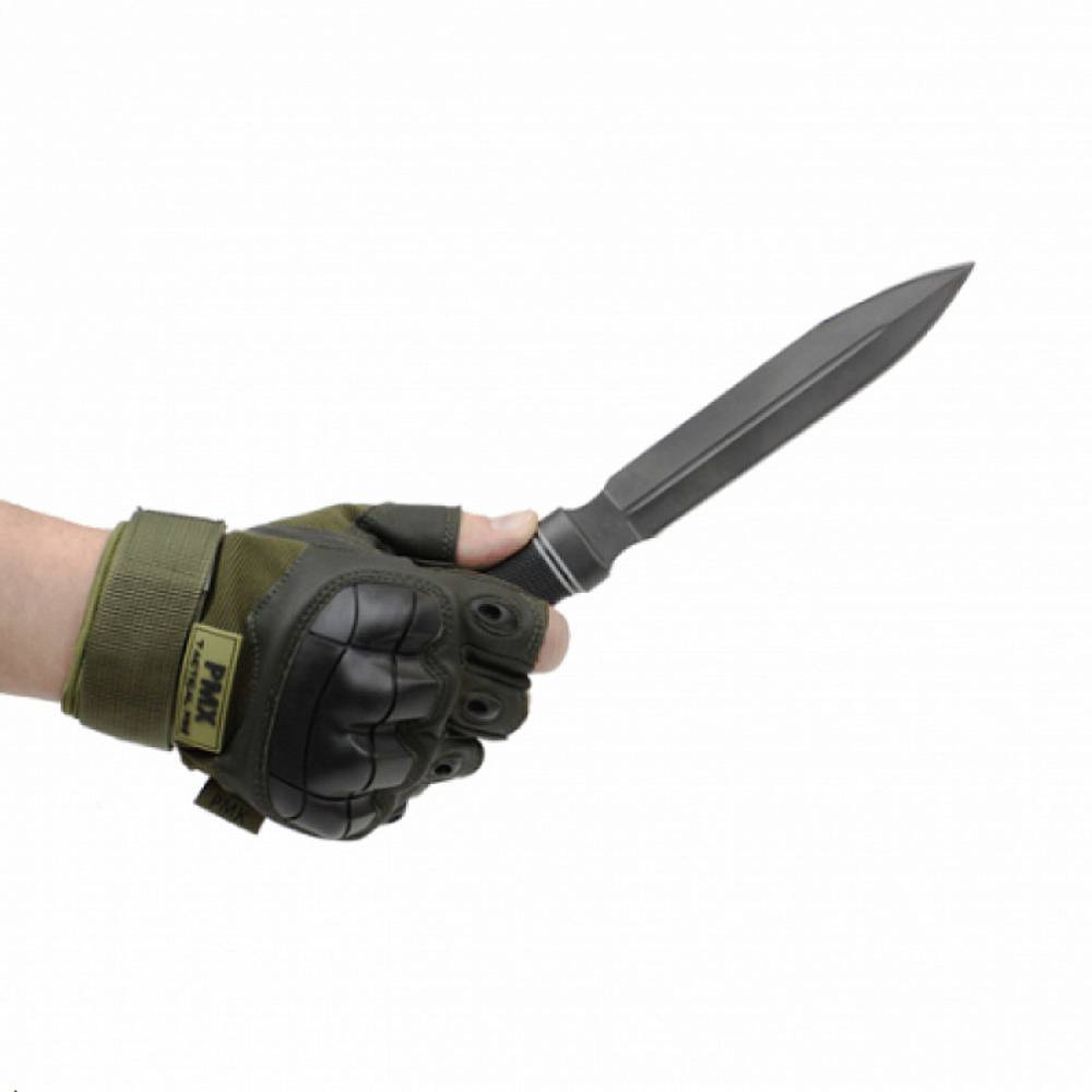 Перчатки PMX-26 TACTICAL PRO Green укороченные размер XL