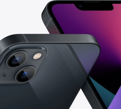 Смартфон Apple A2633 iPhone 13 128Gb 4Gb темная ночь моноблок 3G 4G 1Sim 6.1" 1170x2532 iOS 15 12Mpix 802.11 a/b/g/n/ac/ax NFC GPS GSM900/1800 GSM1900 Protect