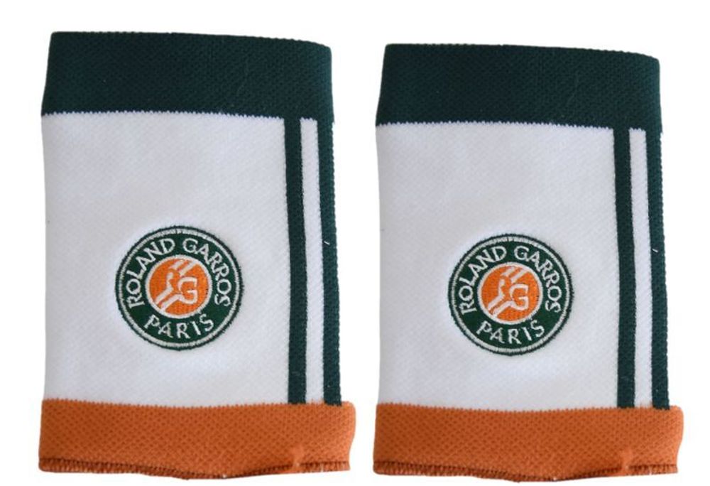 Напульсник теннисный Roland Garros Performance - белый
