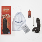 Фаллоимитатор с семяизвержением The Amazing Squirting Realistic® Cock - Chocolate (Цвет: коричневый)