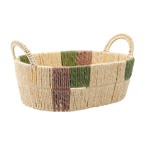 Корзина плетеная овальная bodhran nature из коллекции ethnic, размер m