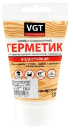 VGT Герметик силиконовый для нар/вн. работ белый 0,16 кг