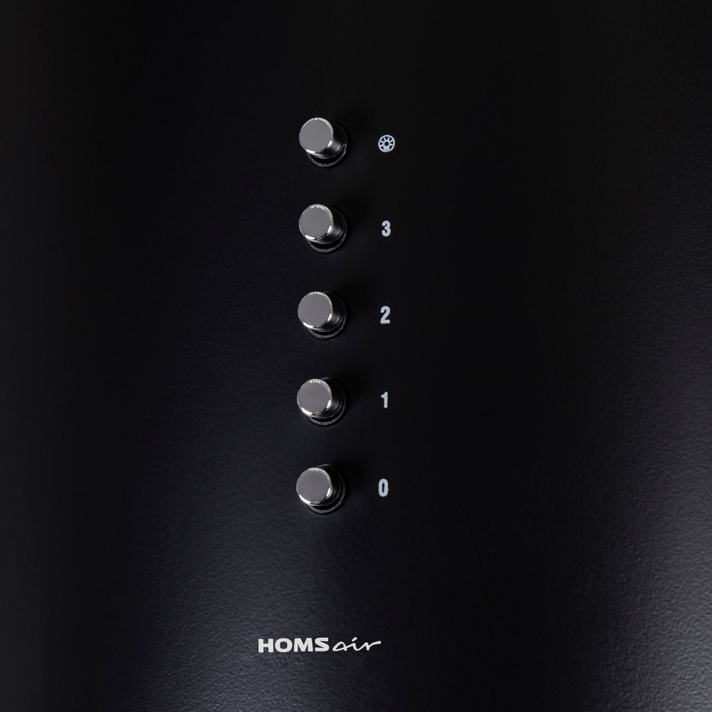Кухонная вытяжка HOMSair FLY 1000PH черный фото 7
