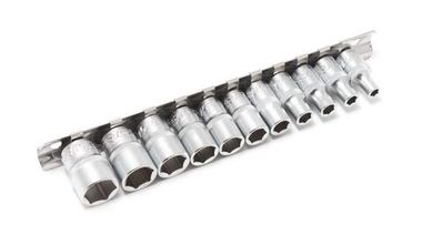 Набор головок 11пр. 1/4''6 гр.(4,5,5.5,6-13мм) на планке Forsage F-2111-5
