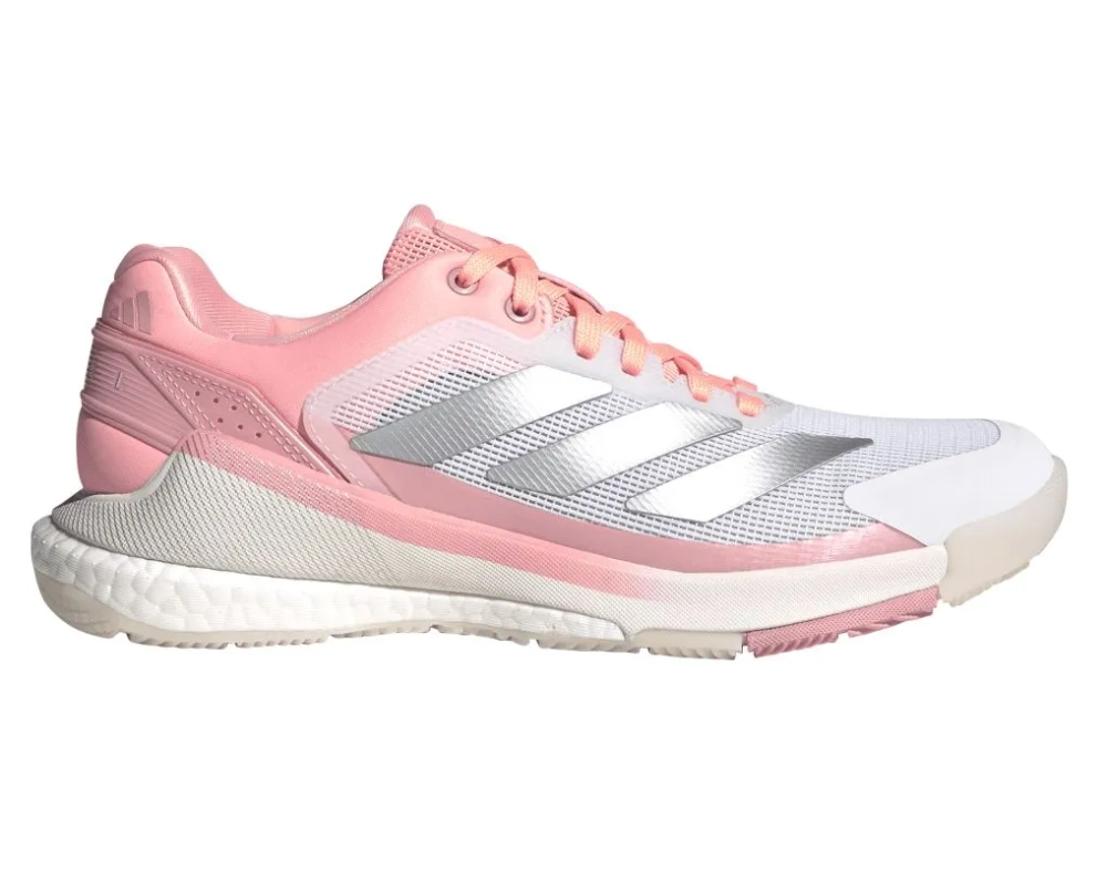 Женские кросовки для Padel Adidas Crazyquick Boost Padel W - cloud white/silver metallic/frozen turbo