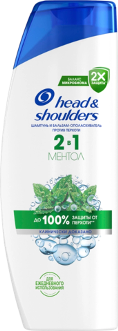 Head&Shoulders Шампунь 2в1 Ментол 400мл