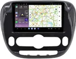 Магнитола для KIA Soul 2 2014-2019 (климат, рамка глянцевая) - Kuberg SF-9740-C QLed+2K, Android 13, Быстрейшая, CarPlay, 4G SIM-слот