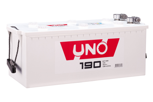 Купить Аккумулятор 6СТ-190 А.ч., п.п., L+, UNO ( болт)