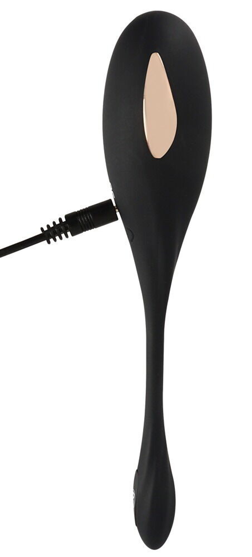 Черное виброяйцо RC Vibrating E-Stim Love Ball с электростимуляцией (Цвет: черный)