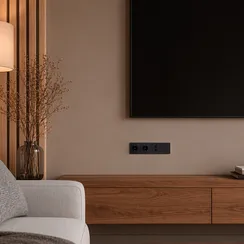 Розетка HDMI KRANZ Miele Strong Антрацит KR-78-0730-5