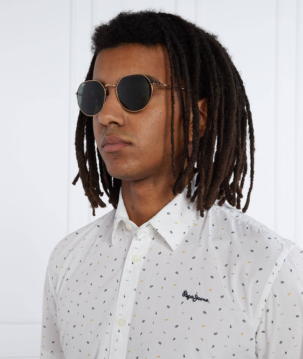 Солнцезащитные очки JACK Ray-Ban - розовое золото(RB3565)