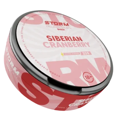 STORM BY ШОК SIBERIAN CRANBERRY (220 МГ) - СИБИРСКАЯ КЛЮКВА