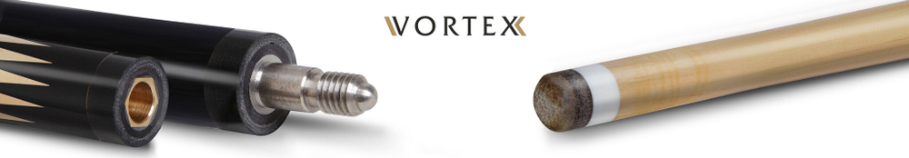 Кий Паук черный граб,синий, 2РС Vortex