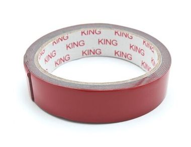 Скотч двухсторонний RED 3М 22мм*5м (081) KING K-00081
