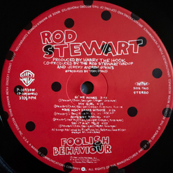 Виниловая пластинка Rod Stewart - Foolish Behaviour LP