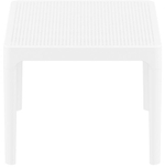 Столик пластиковый журнальный, Siesta Contract Sky Side Table, белый