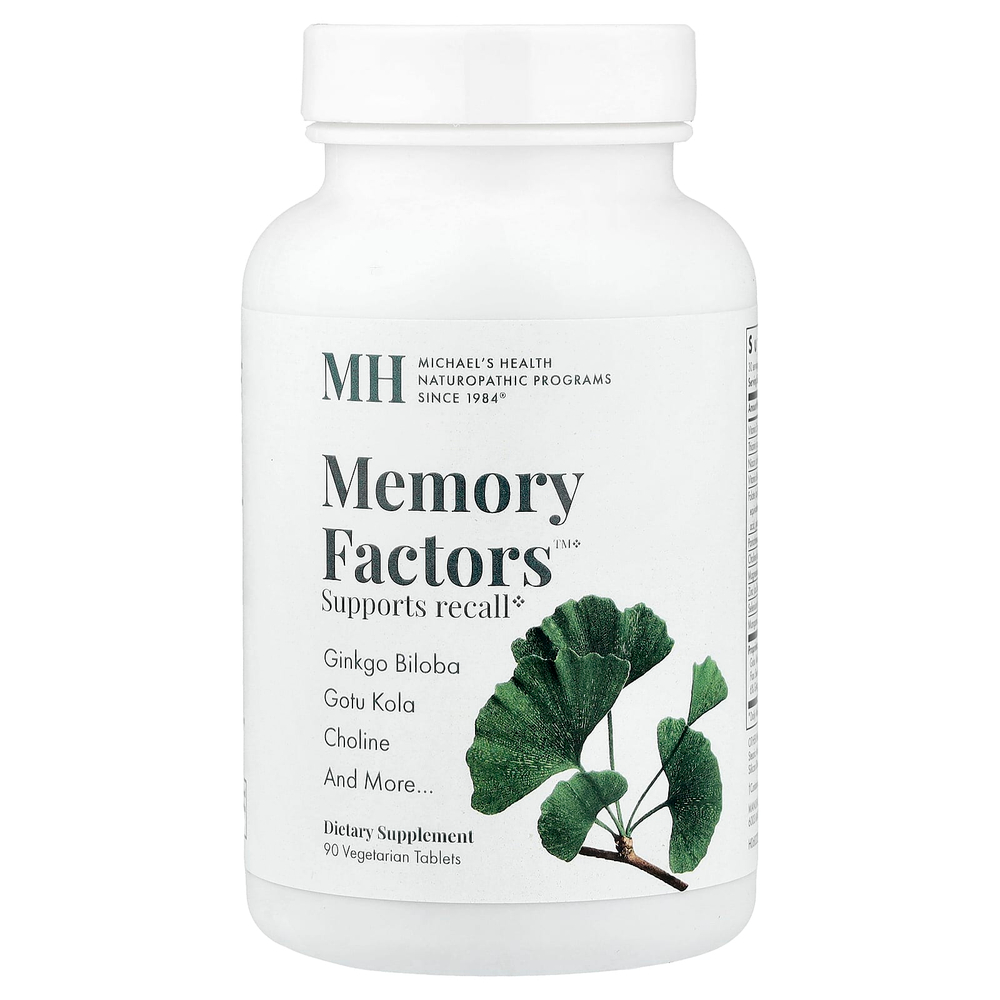 Michael's Health, Факторы памяти, 90 вегетарианских таблеток