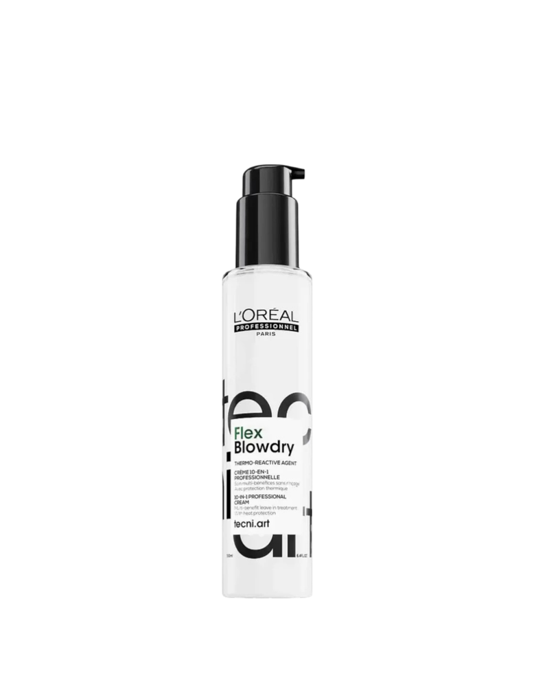 L'Oreal Professionnel TECNI.ART FLEX BLOWDRY - термозащитный крем для моделирования укладки феном