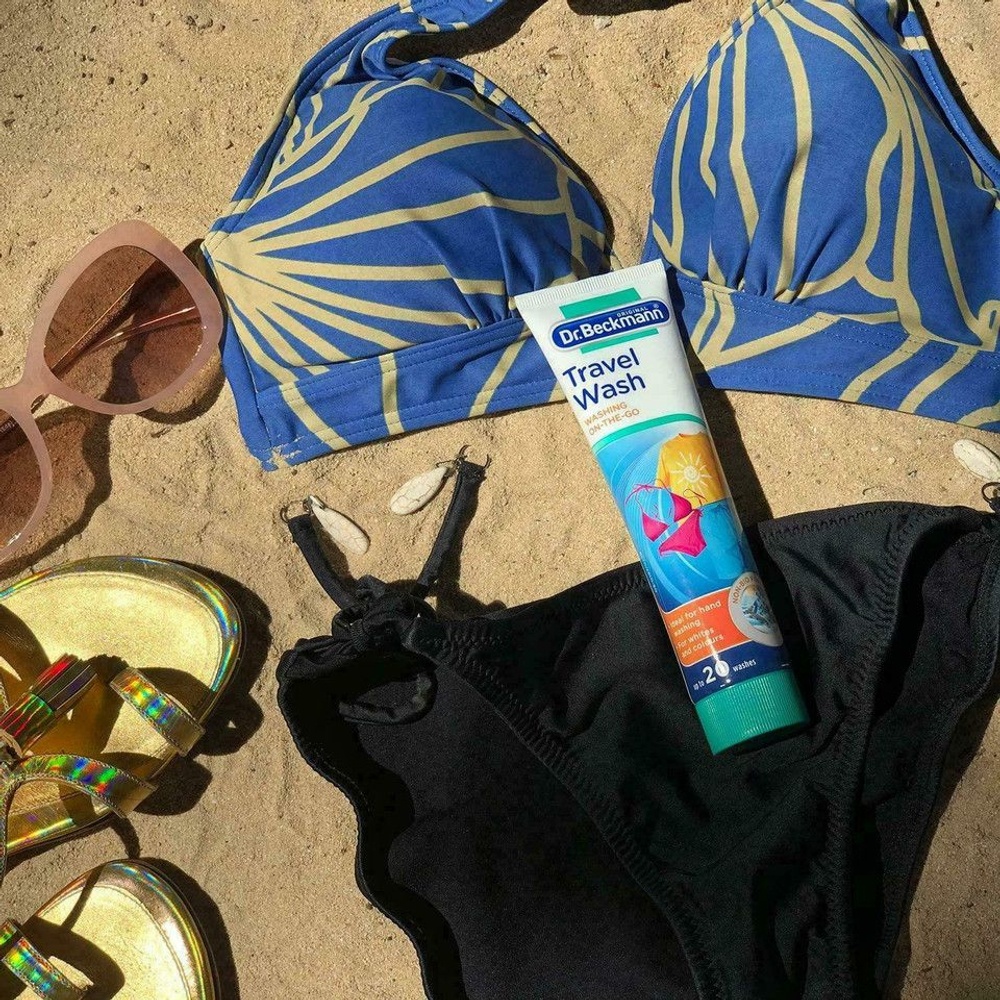 Dr. Beckmann Концентрированный гель для стирки Travel Wash, 100 мл (из Финляндии)