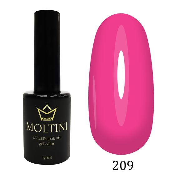 Гель-лак Moltini №209, 12 ml