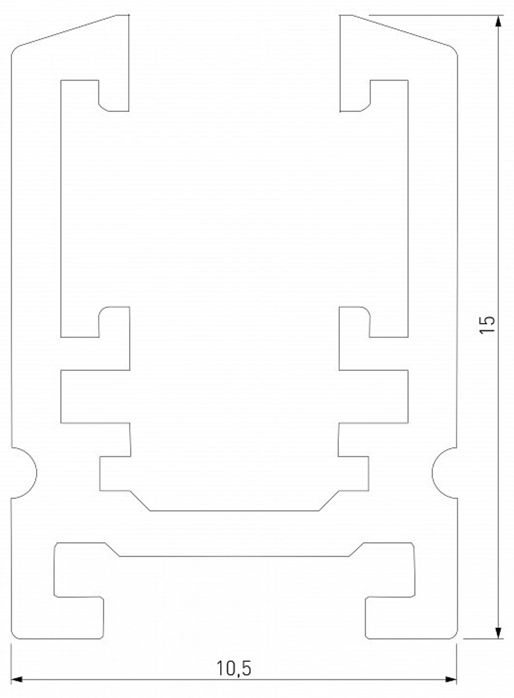 Трек накладной Elektrostandard Mini Magnetic a065631
