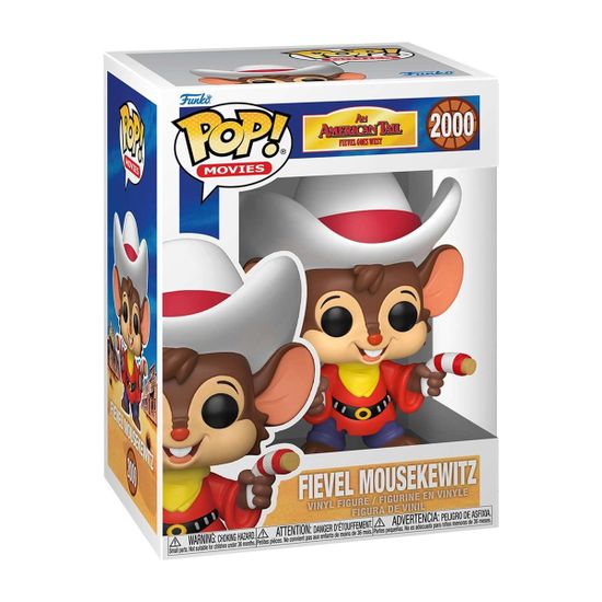 Фигурка Funko POP! Movies American Tail 2 Fievel Mousekewitz (2000) 90332 — упаковка