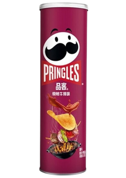 Чипсы Pringles со вкусом стейка барбекю