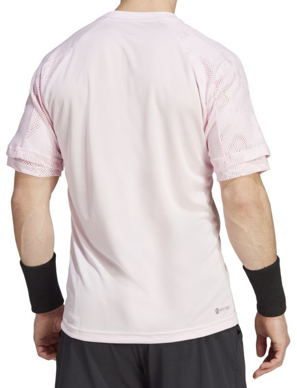 Мужская теннисная футболка Adidas Melbourne Ergo Tennis Heat.Rdy Reglan T-Shirt - Розовый