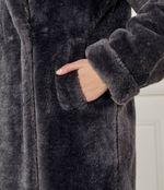 Шубка Twinset U&B - графитовый(242LI2LBB)