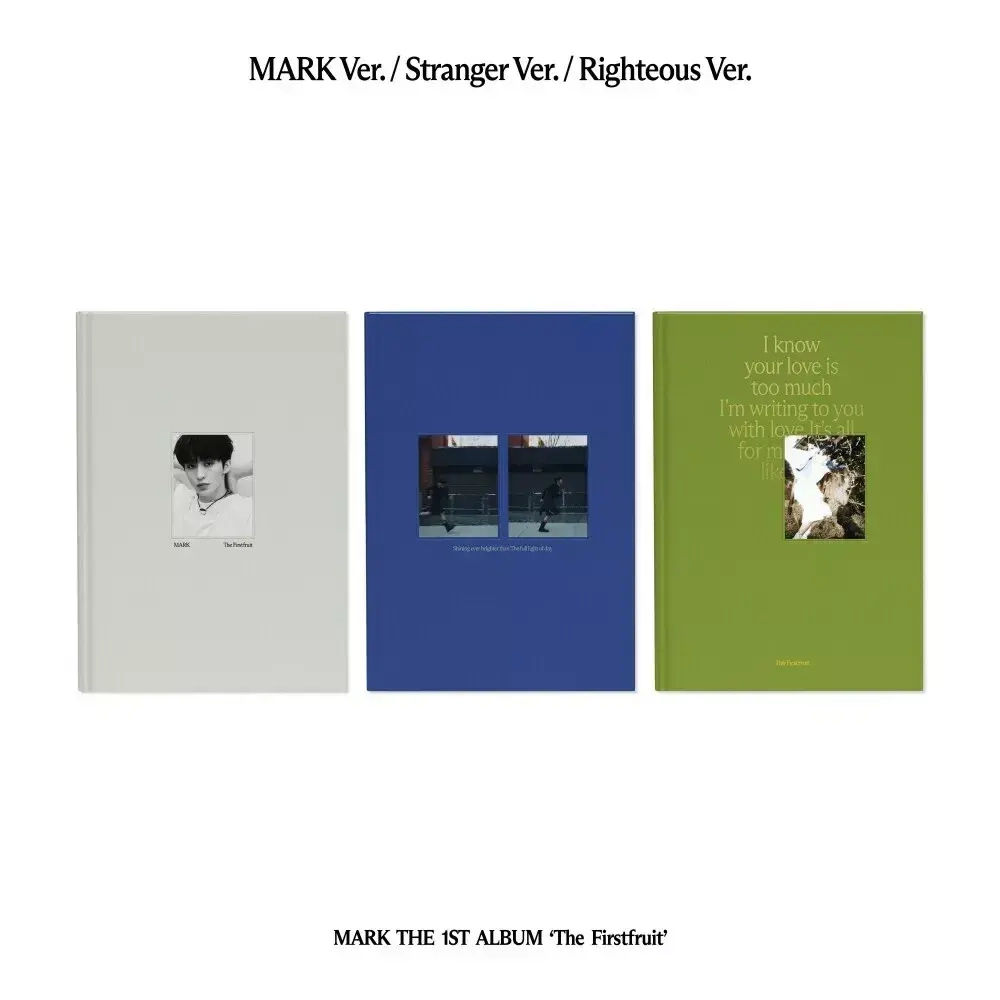 Альбом MARK NCT - The Firstfruit [Photobook ver.] (MARK ver.)