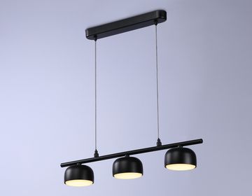 Светильник подвесной со сменной лампой 3*GX53 TN71034/3 BK чёрный Techno Ambrella