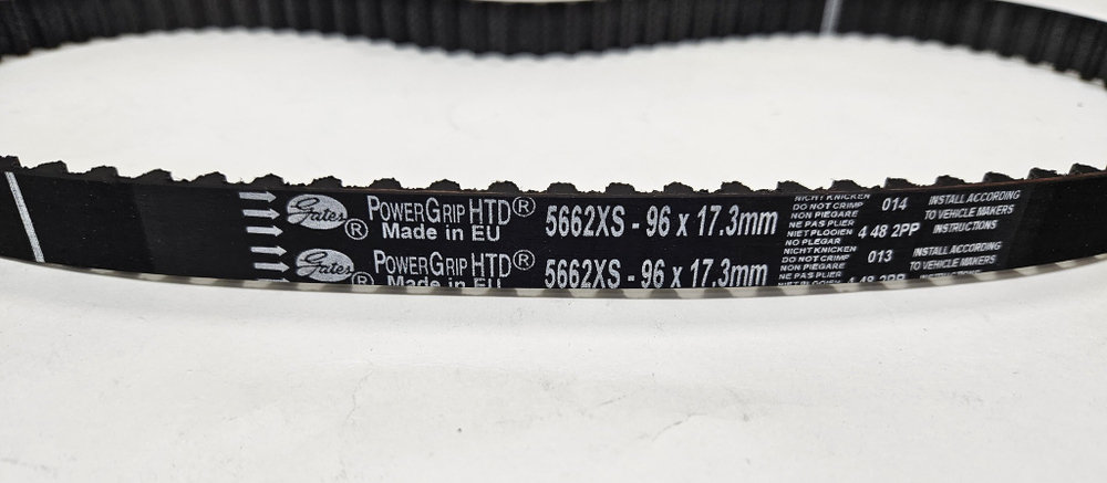 Комплект ремня ГРМ RENAULT LOGAN/SANDERO (Z=96) 8V 09- Gates