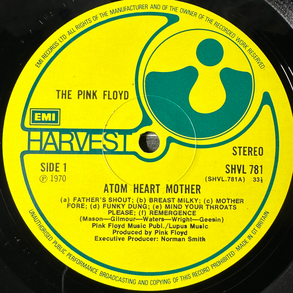 The Pink Floyd - Atom Heart Mother (Англия)