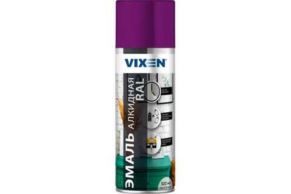 Эмаль алкидная Vixen RAL4005 сиреневый (520мл) аэрозоль