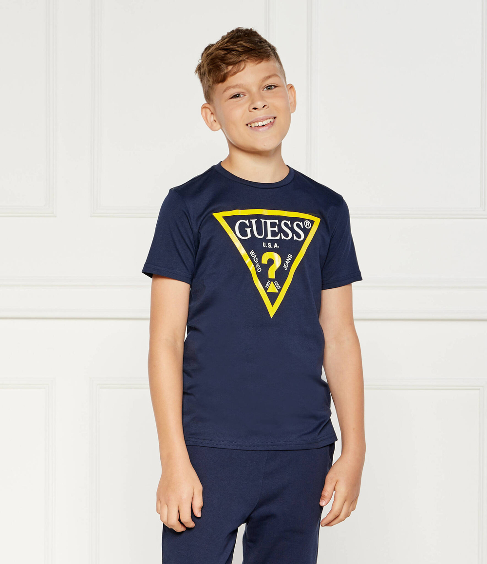 футболка Guess - темно-синий(L73I55 K8HM0)
