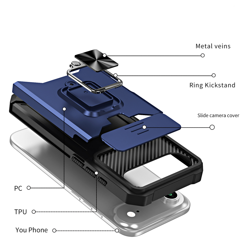 Противоударный чехол Сard Reader Case для iPhone 17 Air