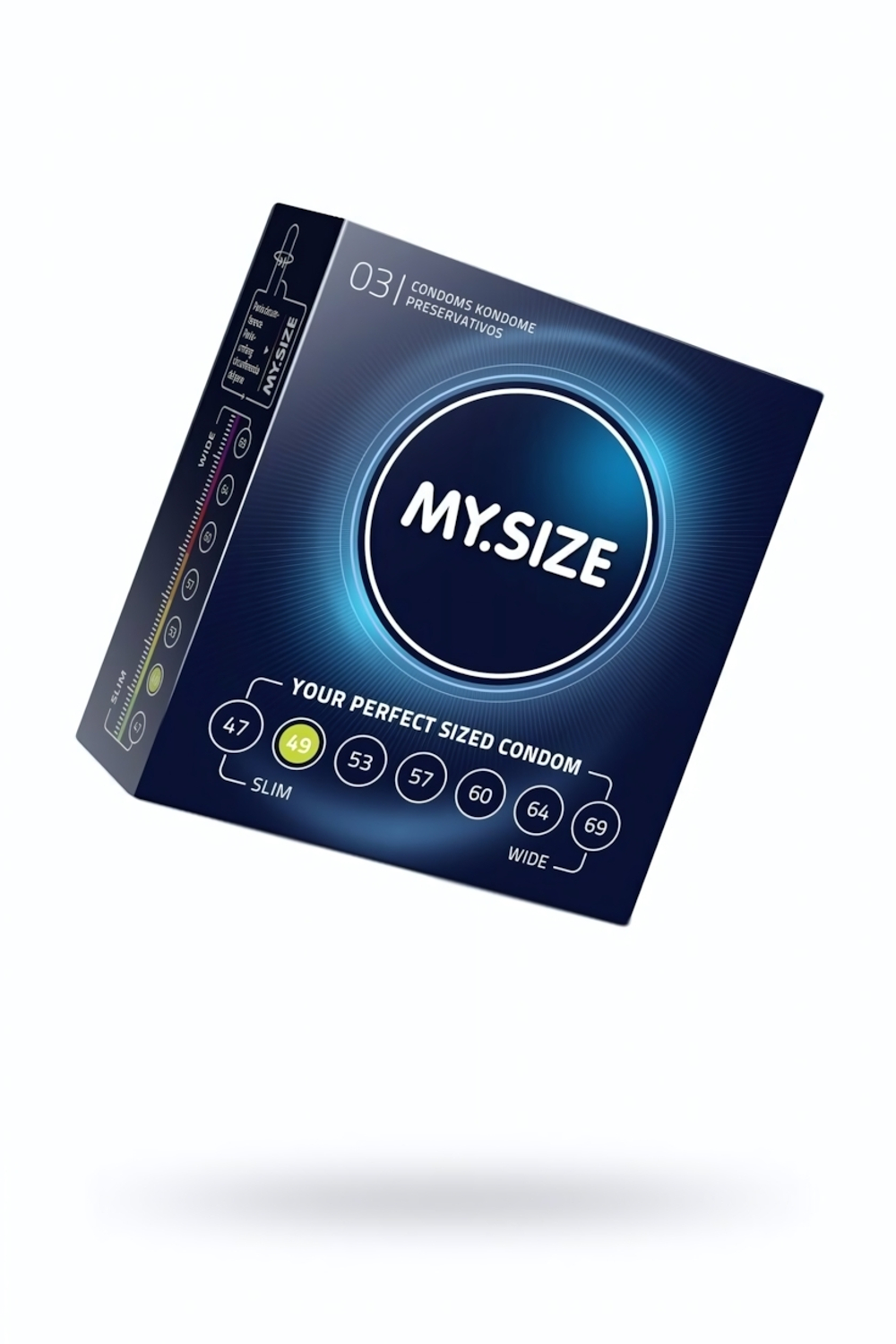 Презервативы MY.SIZE № 3 размер 49 ширина 4,9 см