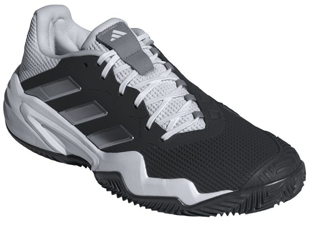 Мужские кроссовки теннисные Adidas Barricade 13 M Clay - черный