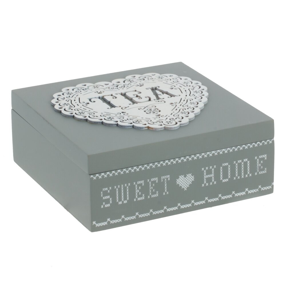 Шкатулка для чайных пакетиков SWEET HOME