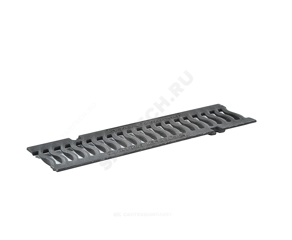 Решетка волна чугунная SteeStart DN100 L=0,5м С250 250кН СТИЛОТ P1005C