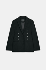 БЛЕЙЗЕР В ПОЛОСКУ — ZW COLLECTION — ZARA