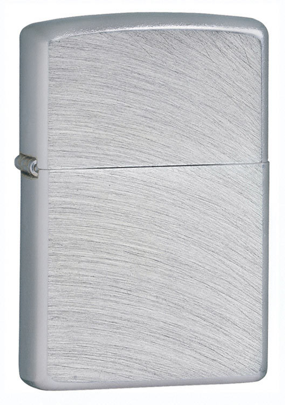 Зажигалка Zippo с покрытием Chrome Arch, латунь/сталь, серебристая, матовая, 36x12x56 мм