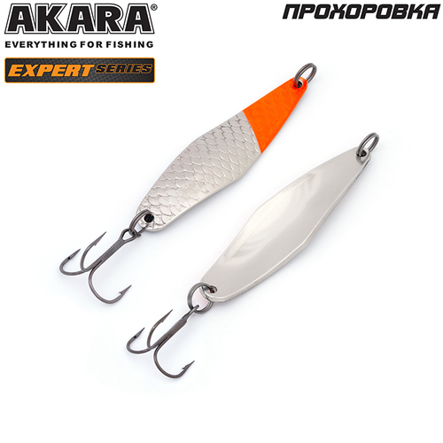 Блесна колебалка Akara Expert Прохоровка 80 мм 25 гр. 3/SIL